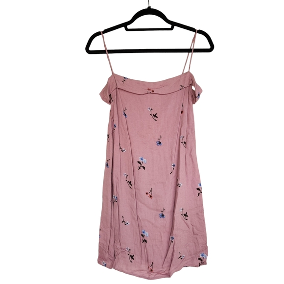 Shades of Blonde Dresses & Skirts - Shades of Blonde Mini Dress - Purple Pink Floral